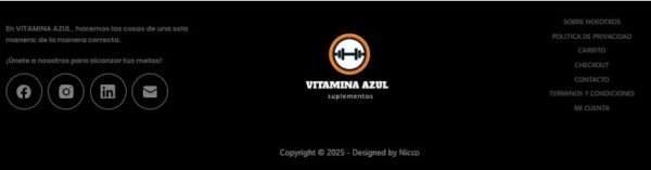 Tienda online - Vitamina Azul